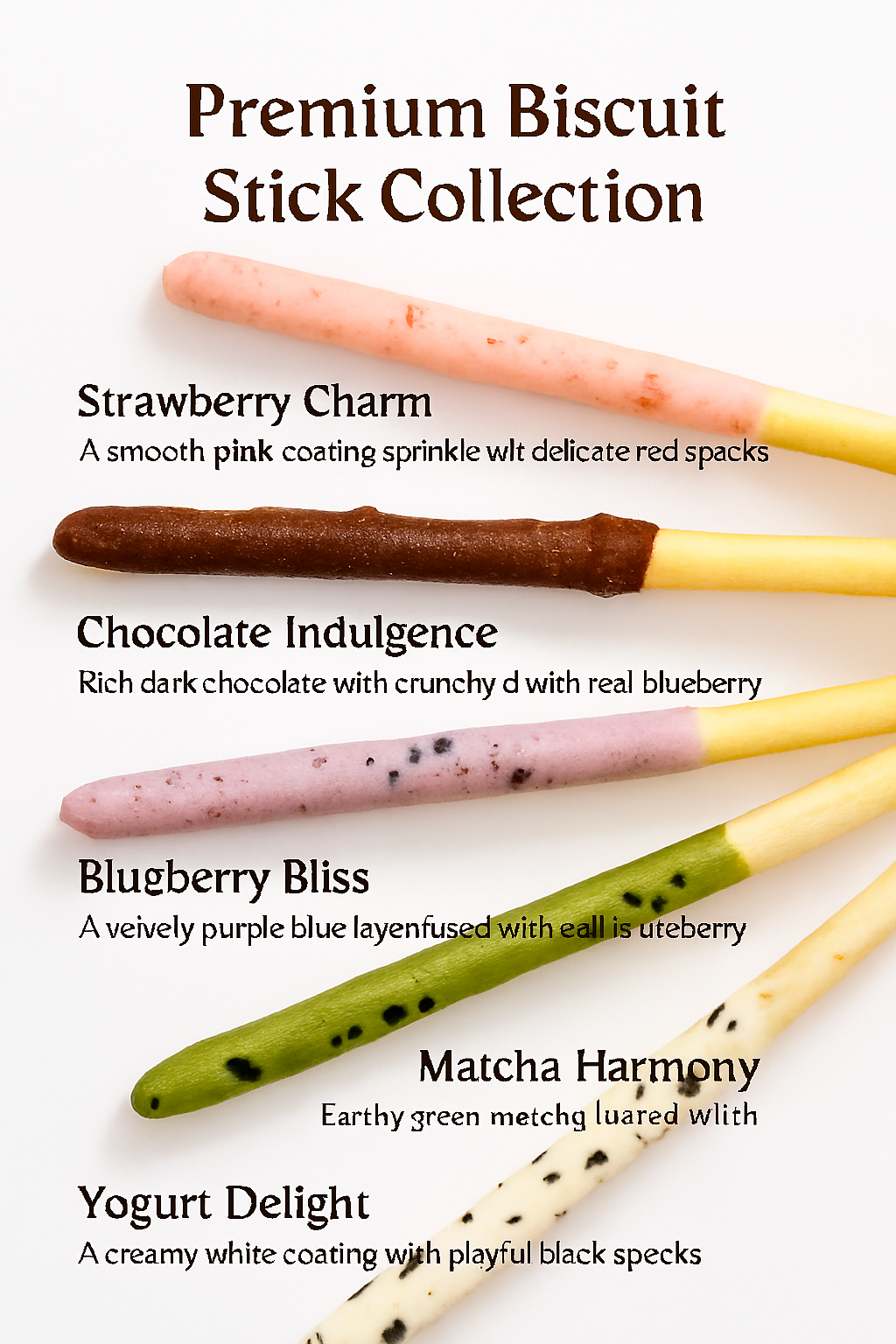 Premium biscuit stick Matcha