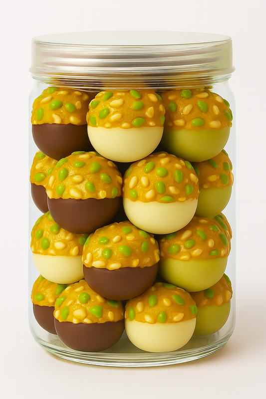 Brizchoo - Mixed 3 flavors - Chocolate - White chocolate - Pistachio