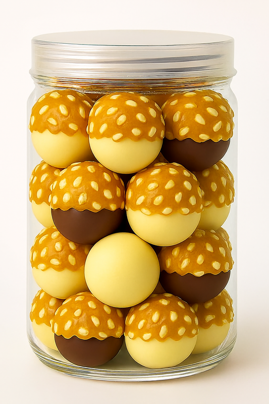 Brizchoo - mixed 2 flavors - chocolate - White Chocolate